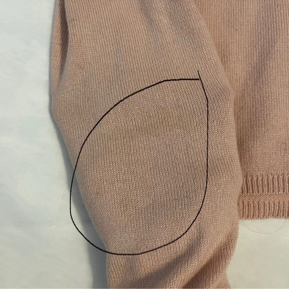 August Silk Turtle Neck Women’s Small/Medium Pink Sweater - Picture 7 of 11